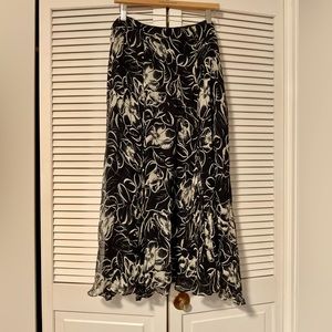 Lauren Ralph Lauren vintage silk skirt size 14w